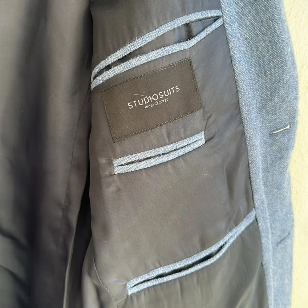 Pre Love Classic Blue Men's Blazer